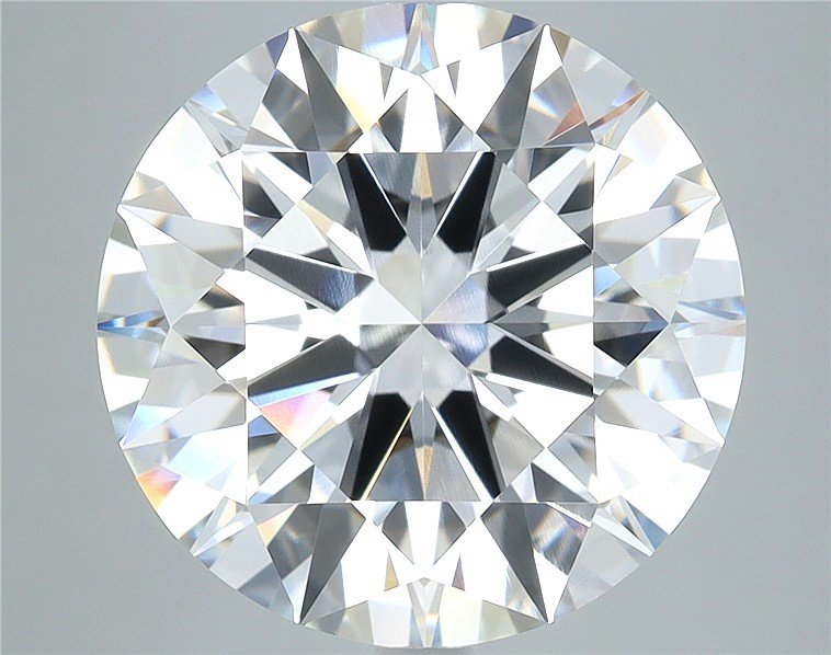 7.17ct D FL Rare Carat Ideal Cut Round Diamond