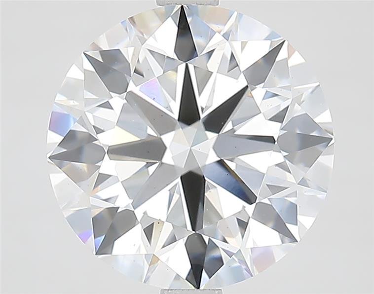 3.90ct D VS2 Rare Carat Ideal Cut Round Lab Grown Diamond