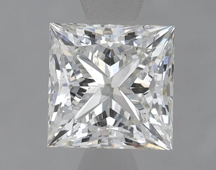 1.08ct G SI1 Rare Carat Ideal Cut Princess Lab Grown Diamond