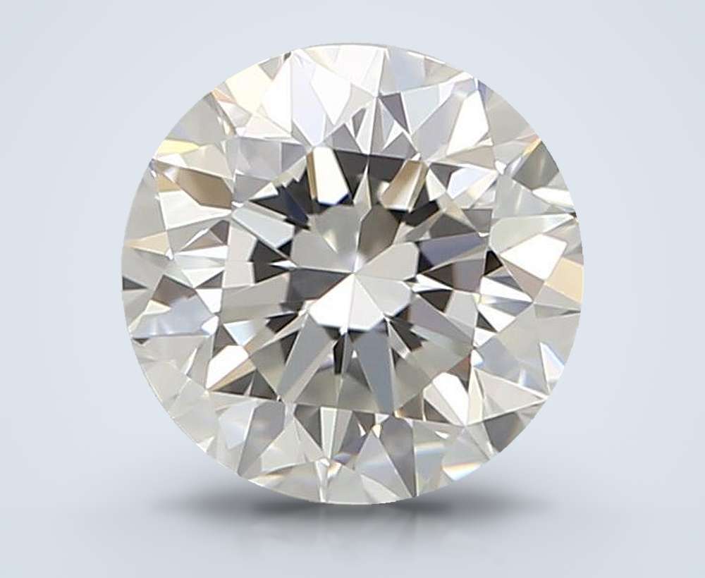 0.70 Carat Round Natural Diamond
