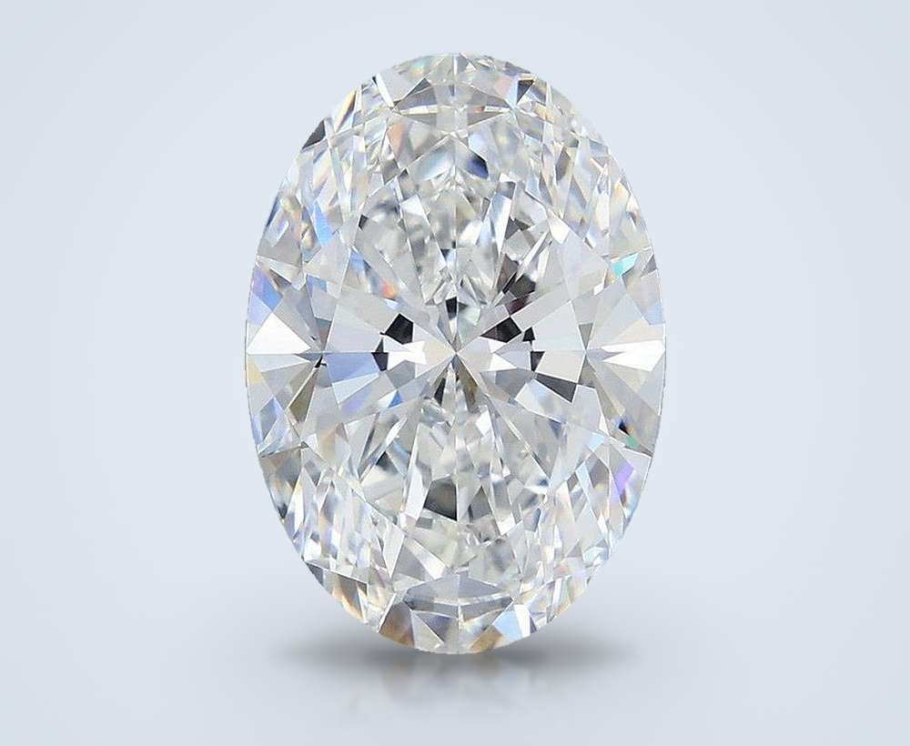 7.11 Carat Oval Lab Diamond