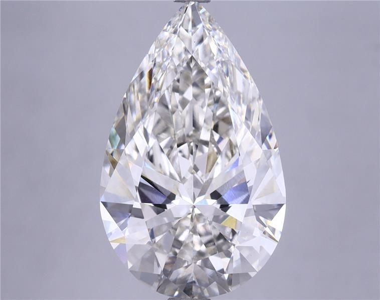 5.08 Carat Pear Lab Diamond