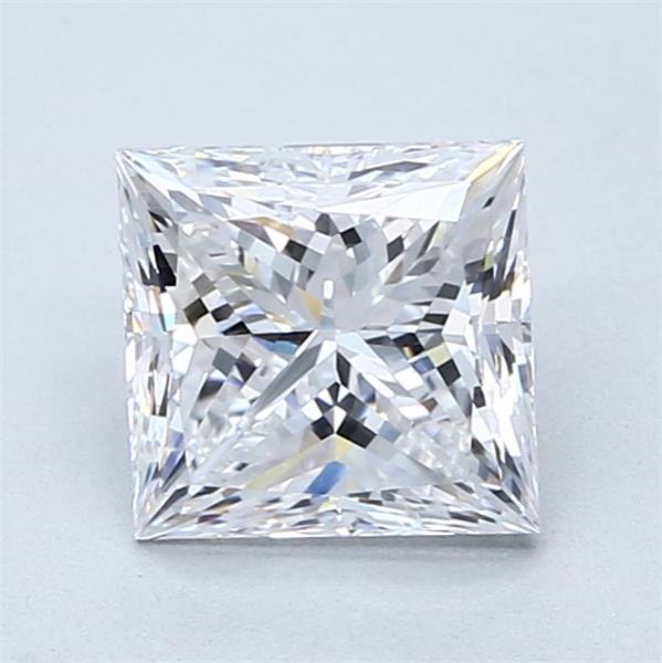2.01ct D VVS2 Rare Carat Ideal Cut Princess Diamond