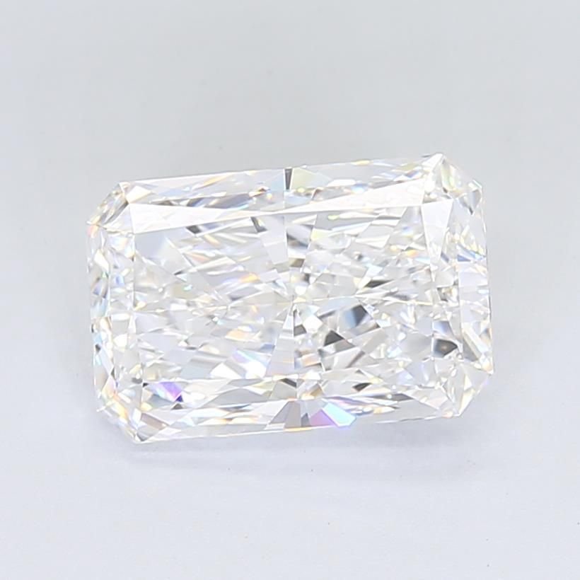 5.04ct E VVS2 Rare Carat Ideal Cut Radiant Lab Grown Diamond