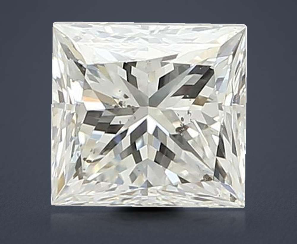 1.72 Carat Princess Natural Diamond