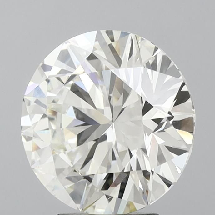 4.54ct H VVS2 Rare Carat Ideal Cut Round Lab Grown Diamond