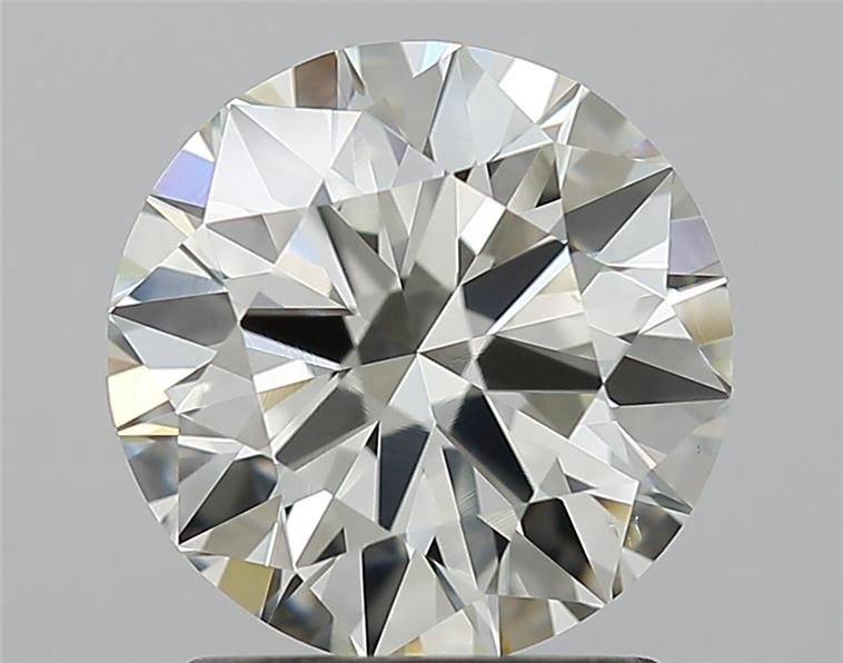 1.68ct K VS2 Rare Carat Ideal Cut Round Diamond