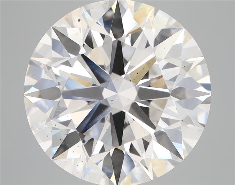 8.14ct F SI1 Rare Carat Ideal Cut Round Lab Grown Diamond