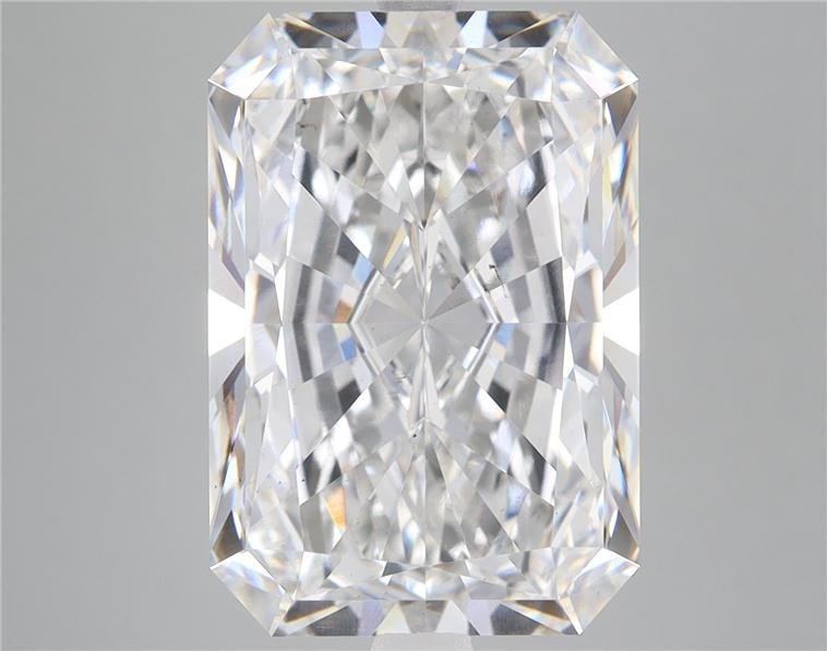 8.57ct F VS2 Rare Carat Ideal Cut Radiant Lab Grown Diamond