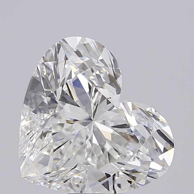 8.07ct F VS1 Rare Carat Ideal Cut Heart Lab Grown Diamond
