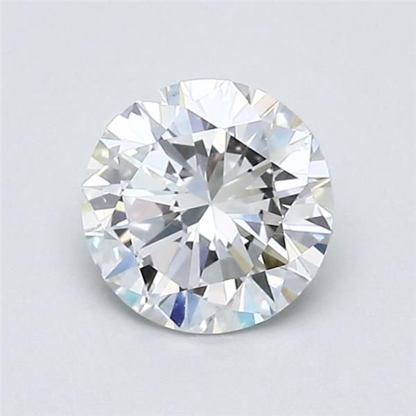 0.88ct D VS2 Very Good Cut Round Diamond