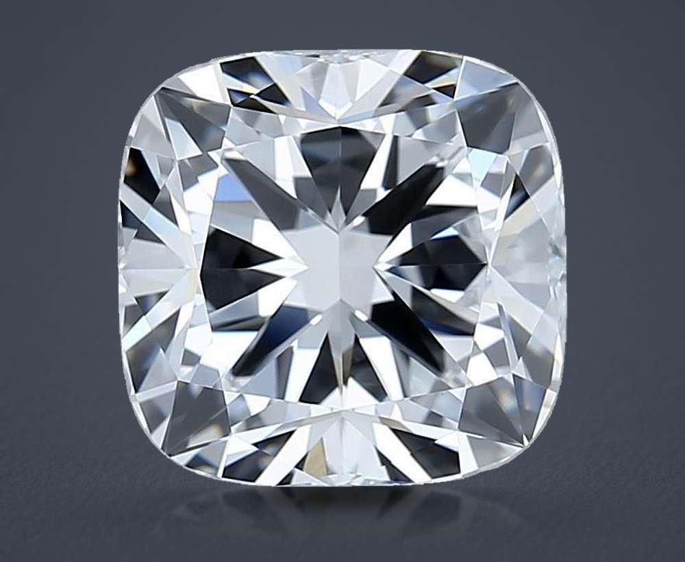 3.06 Carat Cushion Lab Diamond