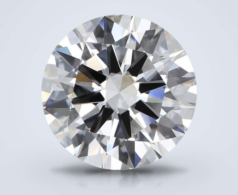 7.03 Carat Round Lab Diamond
