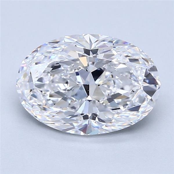 2.01ct D VS2 Very Good Cut Oval Diamond