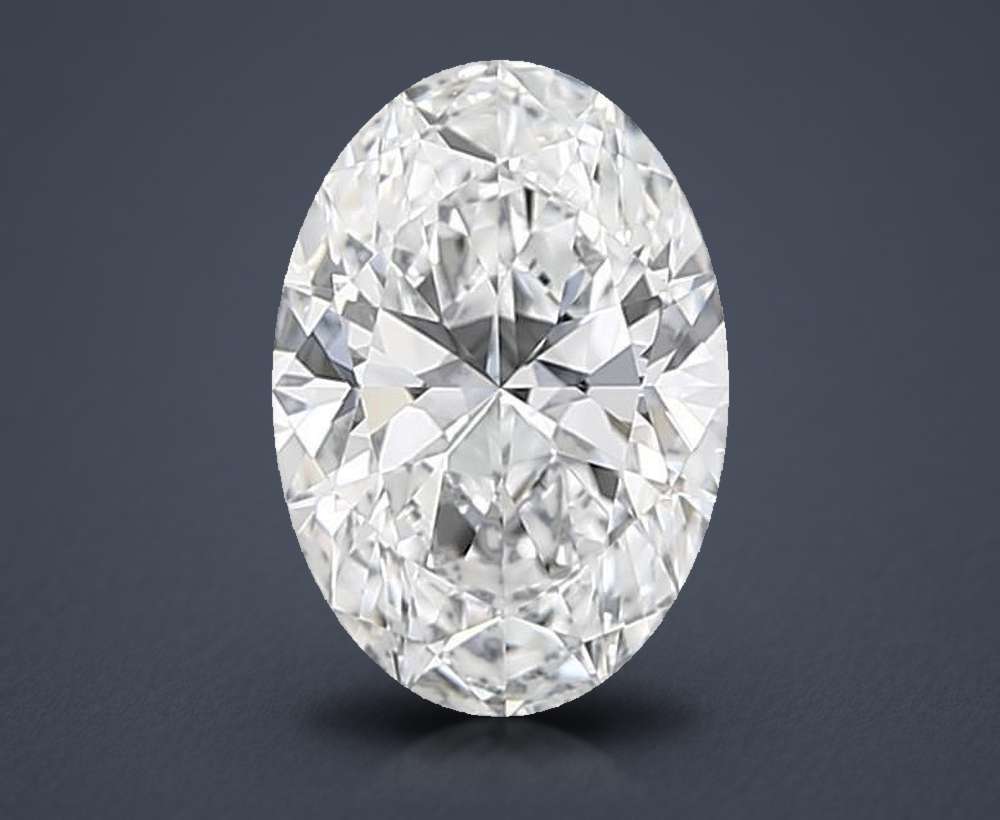 1.41 Carat Oval Lab Diamond