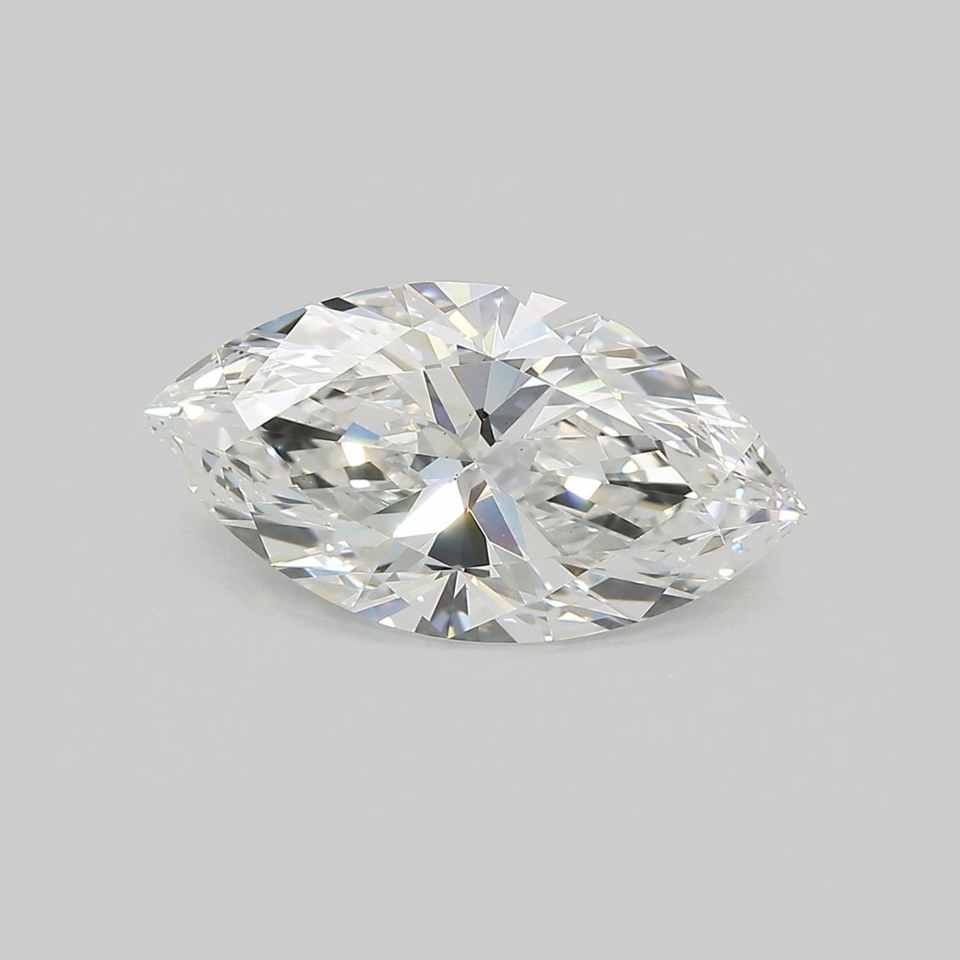 3.51ct F VS2 Rare Carat Ideal Cut Marquise Lab Grown Diamond