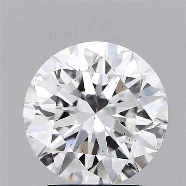 2.70ct F SI1 Excellent Cut Round Lab Grown Diamond