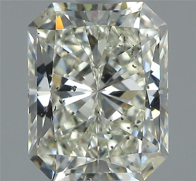 1.52ct K SI2 Rare Carat Ideal Cut Radiant Diamond