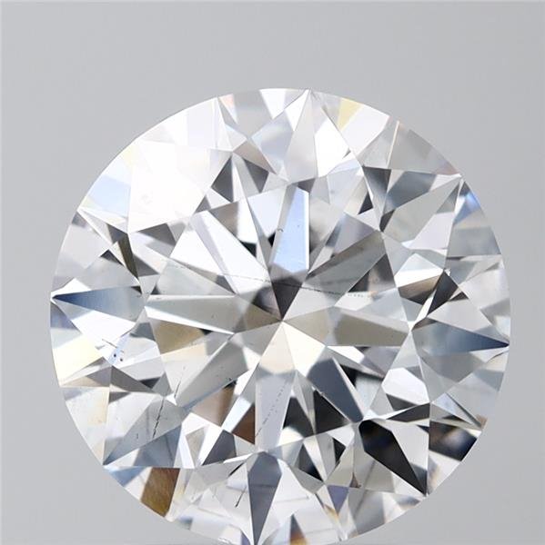 2.54ct E SI1 Rare Carat Ideal Cut Round Lab Grown Diamond