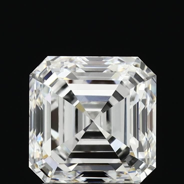 2.32ct D VVS2 Very Good Cut Asscher Lab Grown Diamond