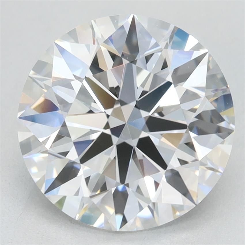 3.13ct D VVS1 Rare Carat Ideal Cut Round Lab Grown Diamond