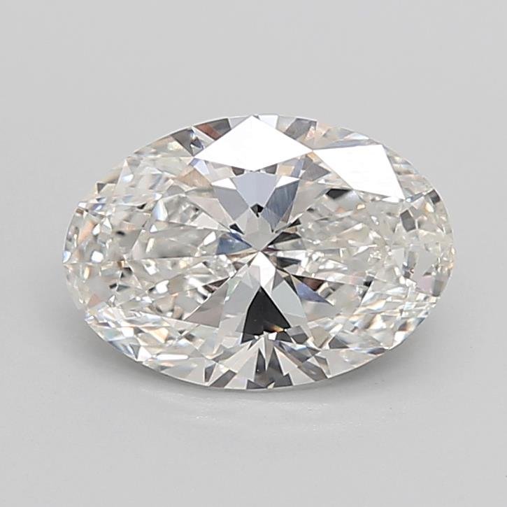 3.01ct F VVS2 Rare Carat Ideal Cut Oval Lab Grown Diamond