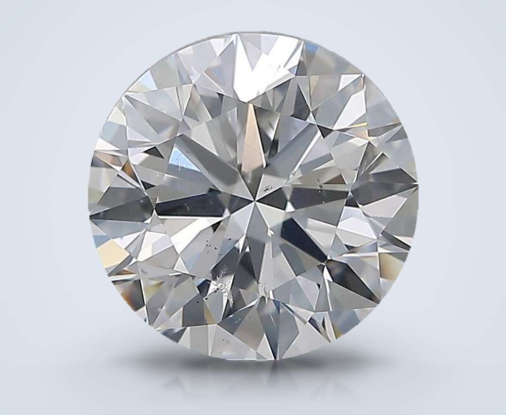 3.01 Carat Round Natural Diamond