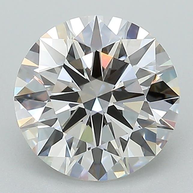 2.04ct F VVS2 Rare Carat Ideal Cut Round Lab Grown Diamond