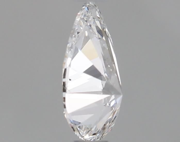 0.68ct E SI1 Rare Carat Ideal Cut Pear Lab Grown Diamond