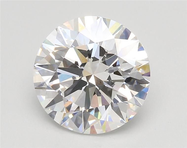 3.76ct F VS1 Rare Carat Ideal Cut Round Lab Grown Diamond