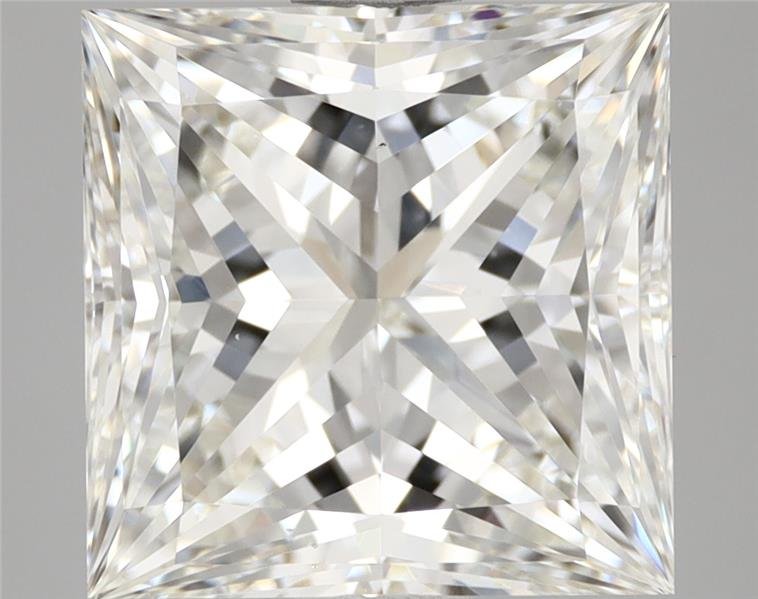 3.03ct J VS2 Rare Carat Ideal Cut Princess Diamond