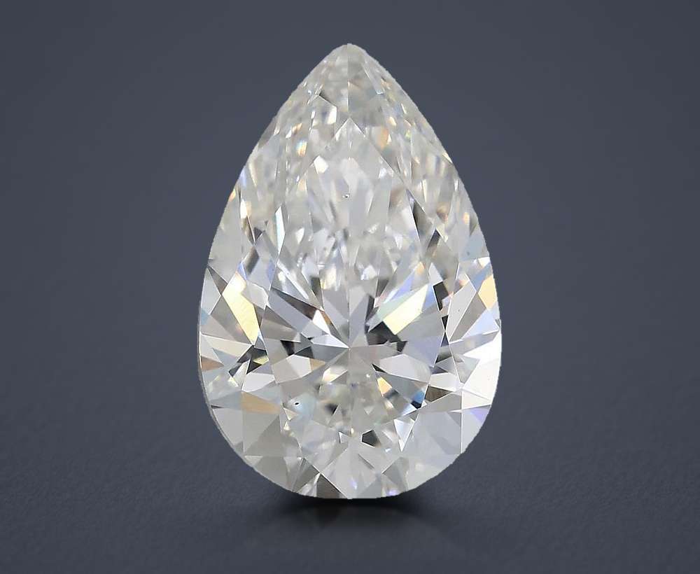 3.02 Carat Pear Lab Diamond