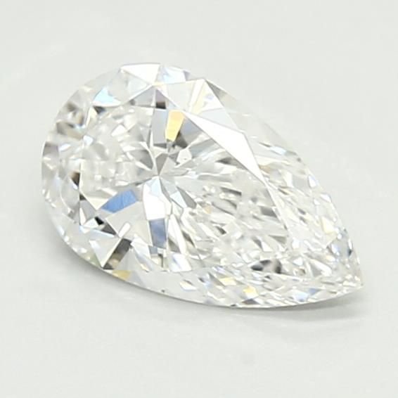 0.78ct D VS1 Rare Carat Ideal Cut Pear Lab Grown Diamond