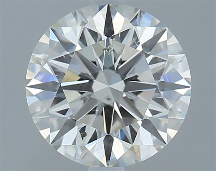 2.27ct I SI2 Rare Carat Ideal Cut Round Diamond