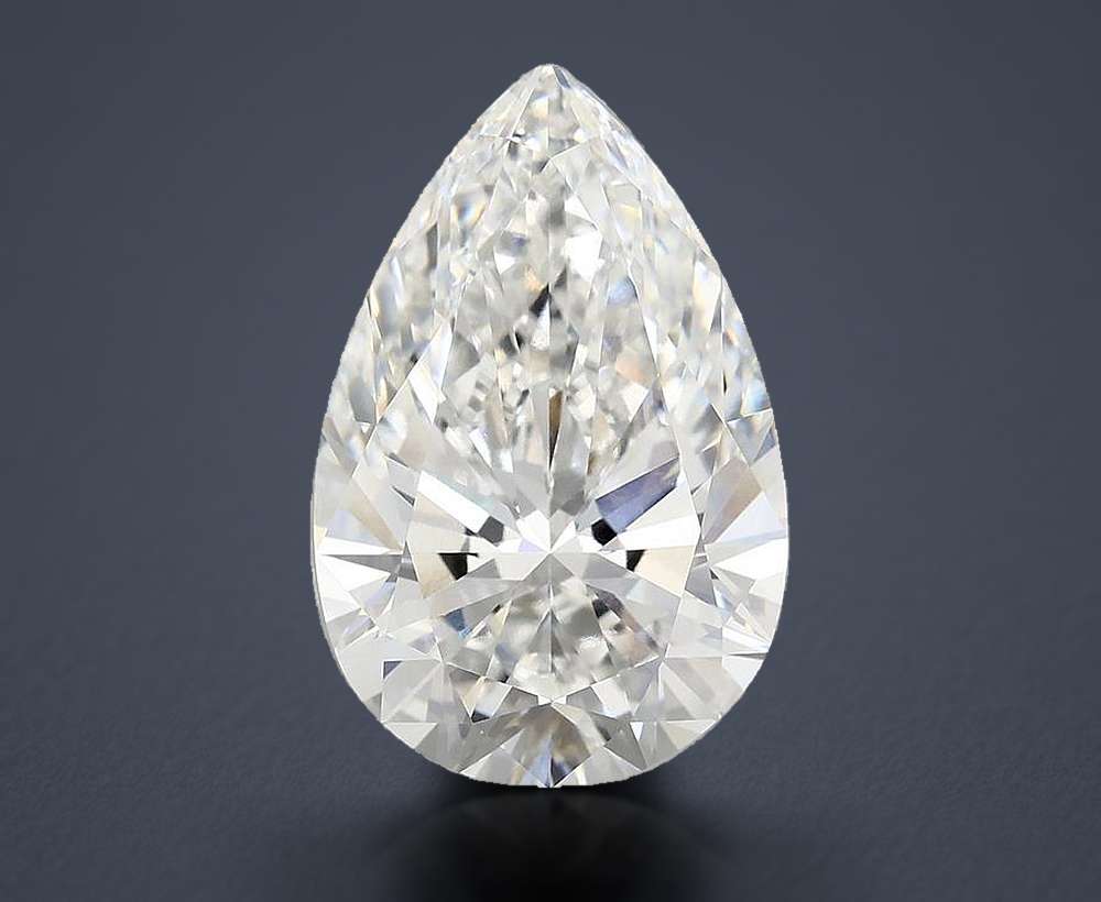 7.74 Carat Pear Lab Diamond