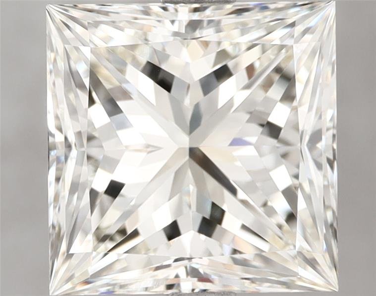 3.53ct J IF Excellent Cut Princess Diamond