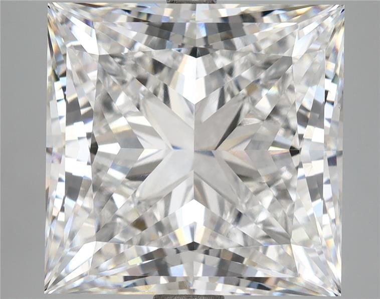 12.55ct E VVS2 Rare Carat Ideal Cut Princess Lab Grown Diamond