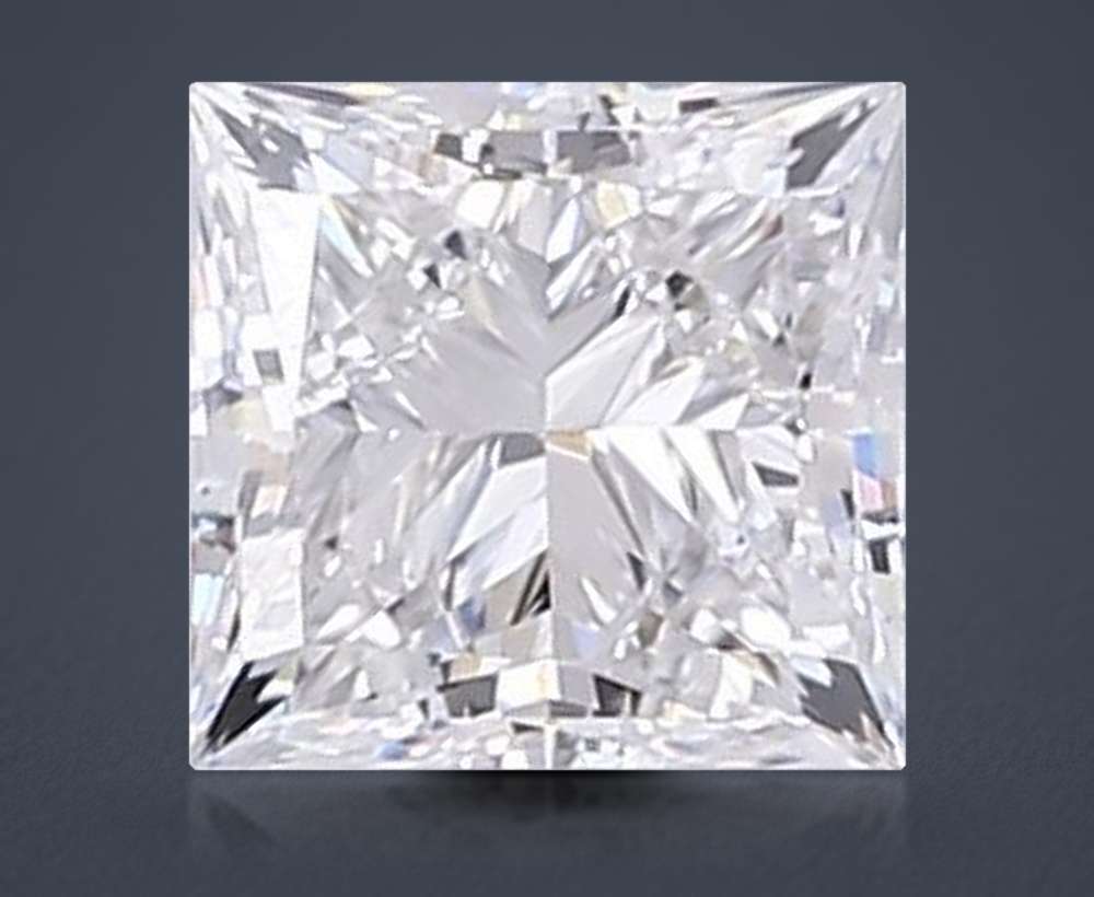 1.52 Carat Princess Lab Diamond