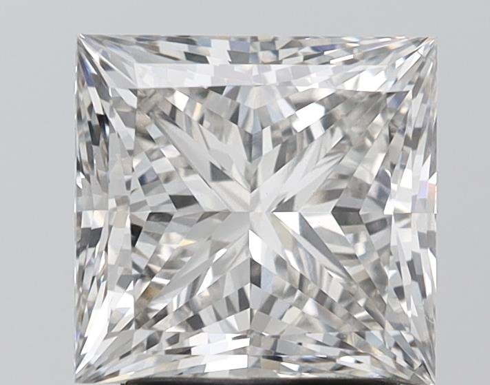 2.77ct I VS1 Rare Carat Ideal Cut Princess Lab Grown Diamond