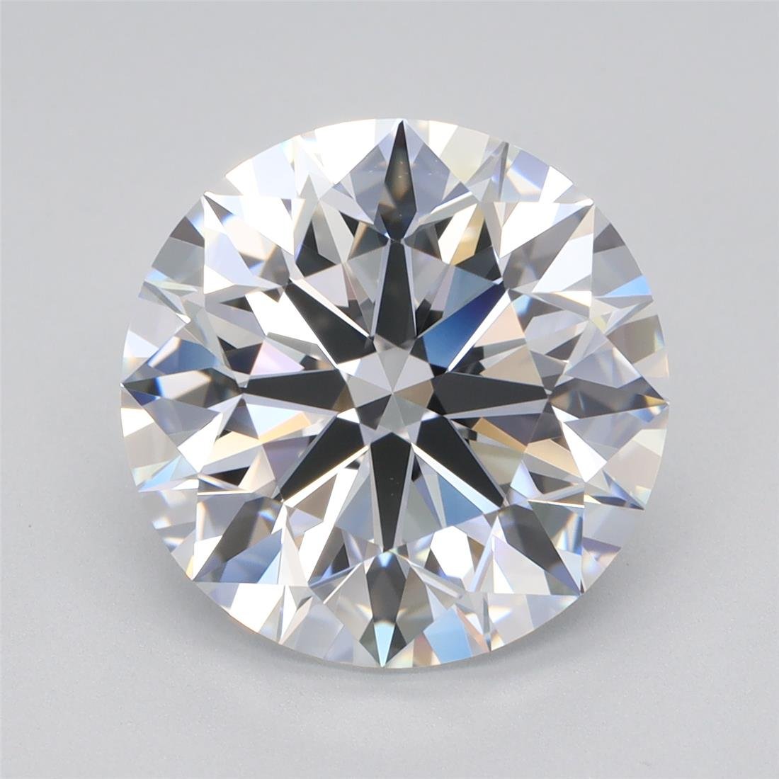 4.41ct D VVS1 Rare Carat Ideal Cut Round Lab Grown Diamond