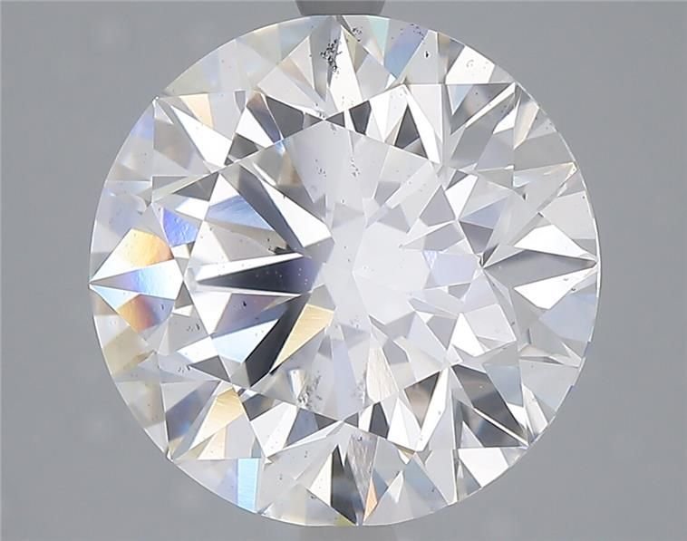 5.10ct G SI1 Excellent Cut Round Lab Grown Diamond