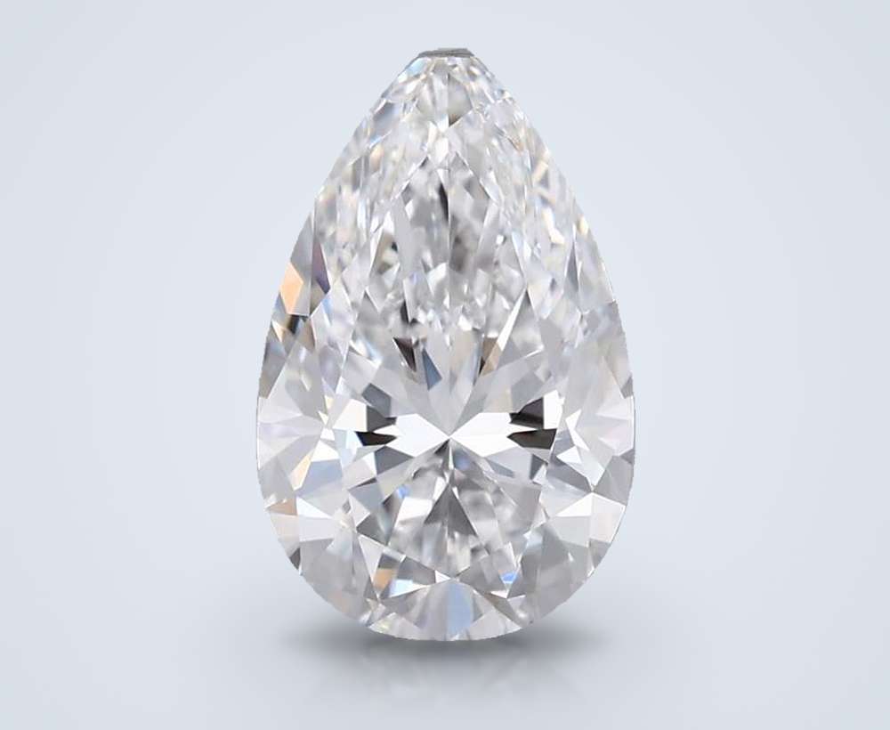 1.65 Carat Pear Lab Diamond