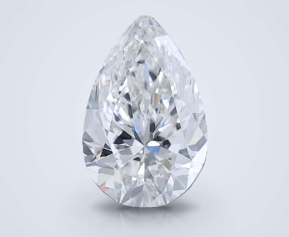 0.80 Carat Pear Natural Diamond