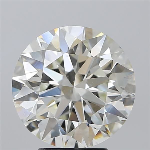 4.51ct I SI1 Rare Carat Ideal Cut Round Diamond