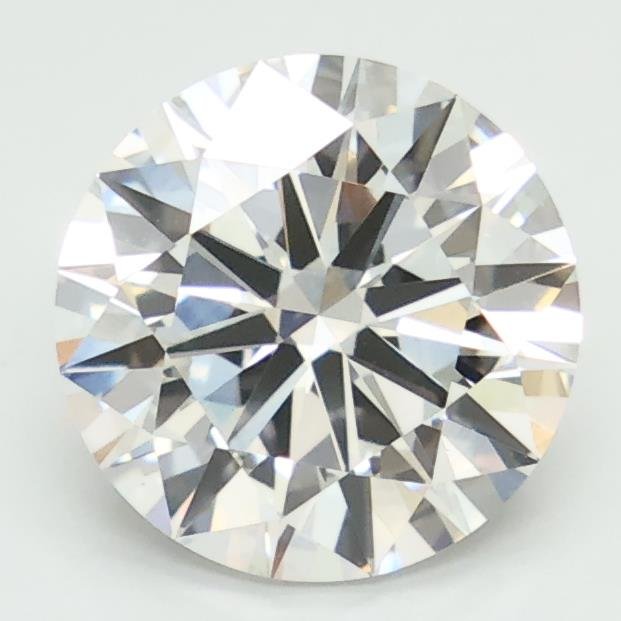 2.36ct F VS1 Rare Carat Ideal Cut Round Lab Grown Diamond