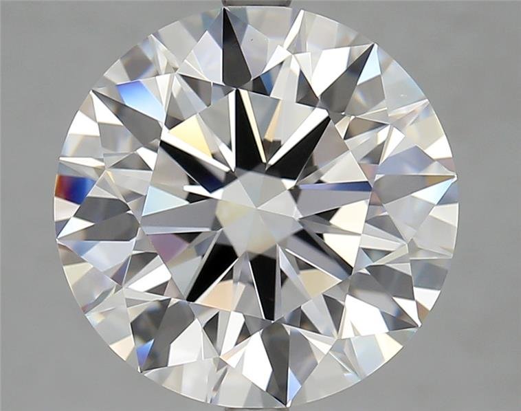 7.03ct D VS2 Rare Carat Ideal Cut Round Lab Grown Diamond