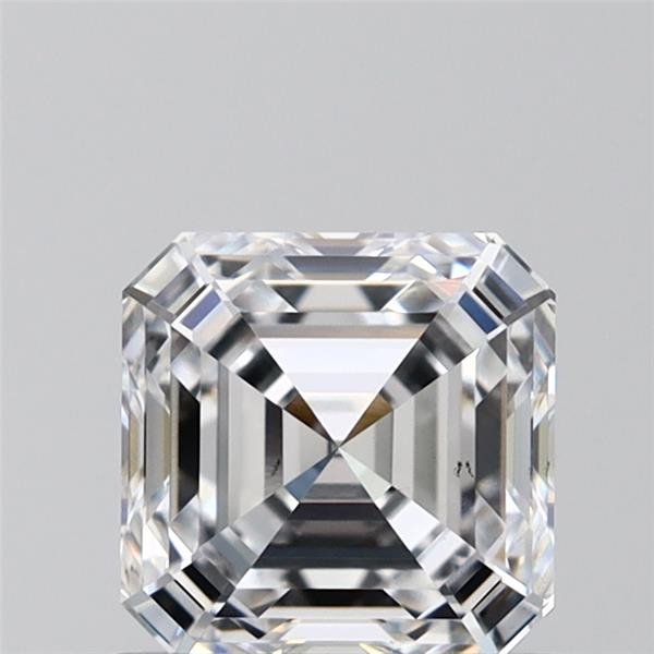 1.04ct D VS2 Rare Carat Ideal Cut Asscher Lab Grown Diamond