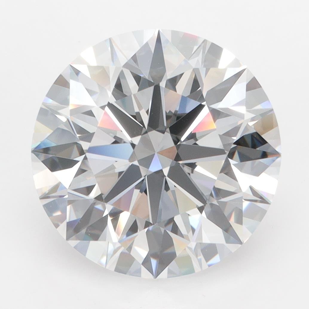 4.08 Carat Round Lab Diamond