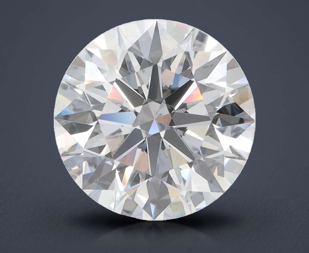 4.08 Carat Round Lab Diamond