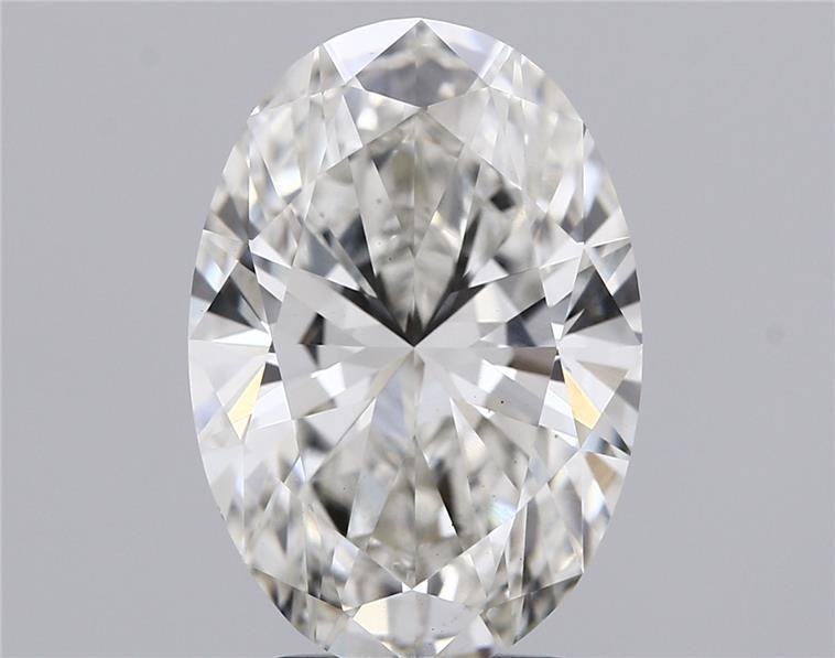 5.16ct I VS1 Rare Carat Ideal Cut Oval Lab Grown Diamond